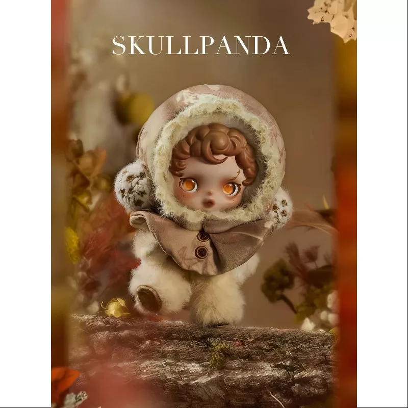 Skullpanda L’impressionnisme Series Vinyl-Plüschanhänger Bernstein