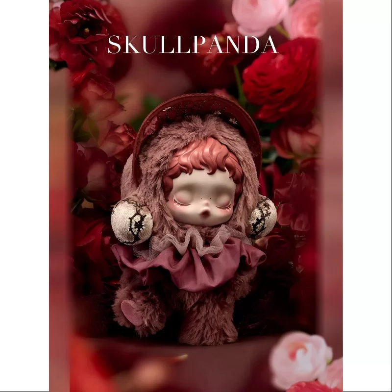 Skullpanda L’impressionnisme Series Vinyl-Plüschanhänger Blossom