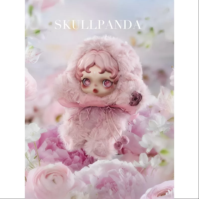 Skullpanda L’impressionnisme Series Vinyl-Plüschanhänger Windflower